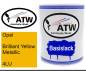 Preview: Opel, Brilliant Yellow Metallic, 4LU: 1L Lackdose, von ATW Autoteile West.